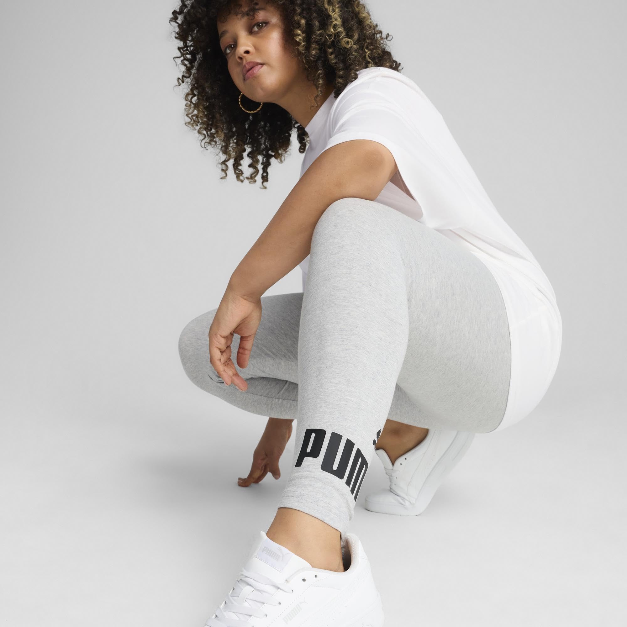 PUMA Ess No. 1 Logo Leggings - Legginsy Kobiety
