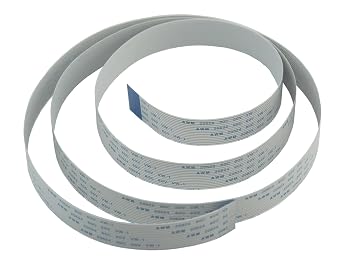 Flex Ribbon Extension Cable for Raspberry Pi Camera - White 1m / 3.28ft 2 Pack