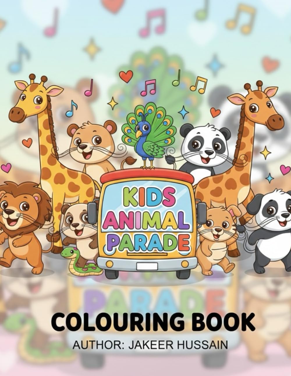 Cute Animals Coloring Book for Toddlers and Preschoolers (Ages 3–6): Easy colouring pages that build creativity, focus, and fine motor skills