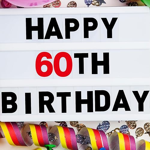 Miniatura 6 de Leinuosen 300 letras de letrero de 6 pulgadas impresas en letras de marquesina de 7 pulgadas, letras flexibles para exteriores, letras negras