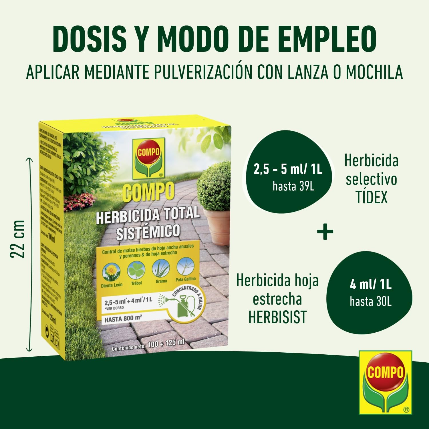 Compo Herbicida Total 225ml