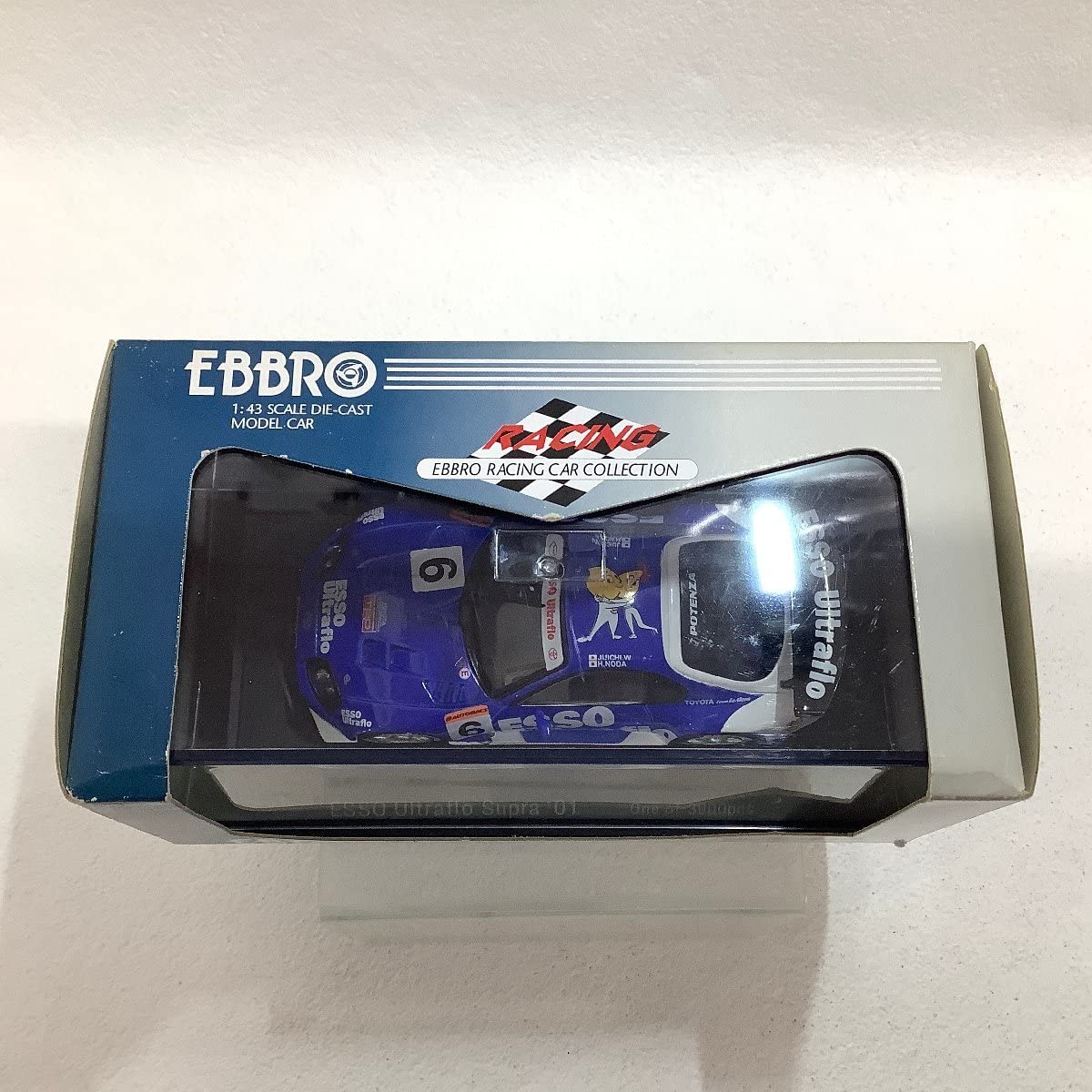 EBBRO エブロ ESSO Ultraflo Supra '01 1/43 Amazon | 1/43 EBBRO エブロ ESSO Ultraflo Supra '01 ブルー
