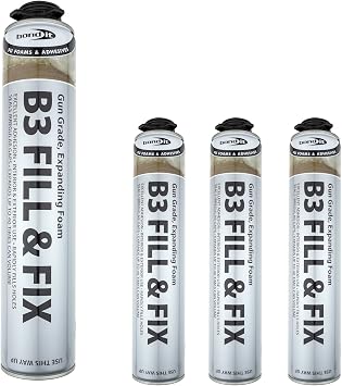 Bond-It BDFIXG750 PU Expanding Foam Filler Gun Grade 3 Pack