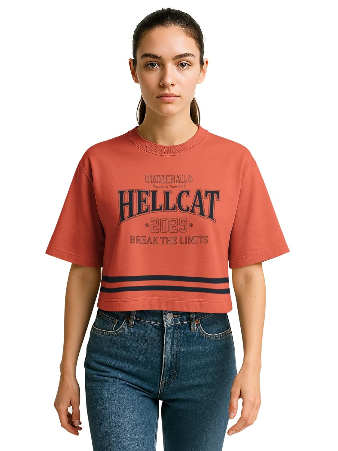 HELLCAT Oversized Crop Tshirt for Woman | Women's Half Sleeve Oversized Tshirt - Review, Price and Buying Guide