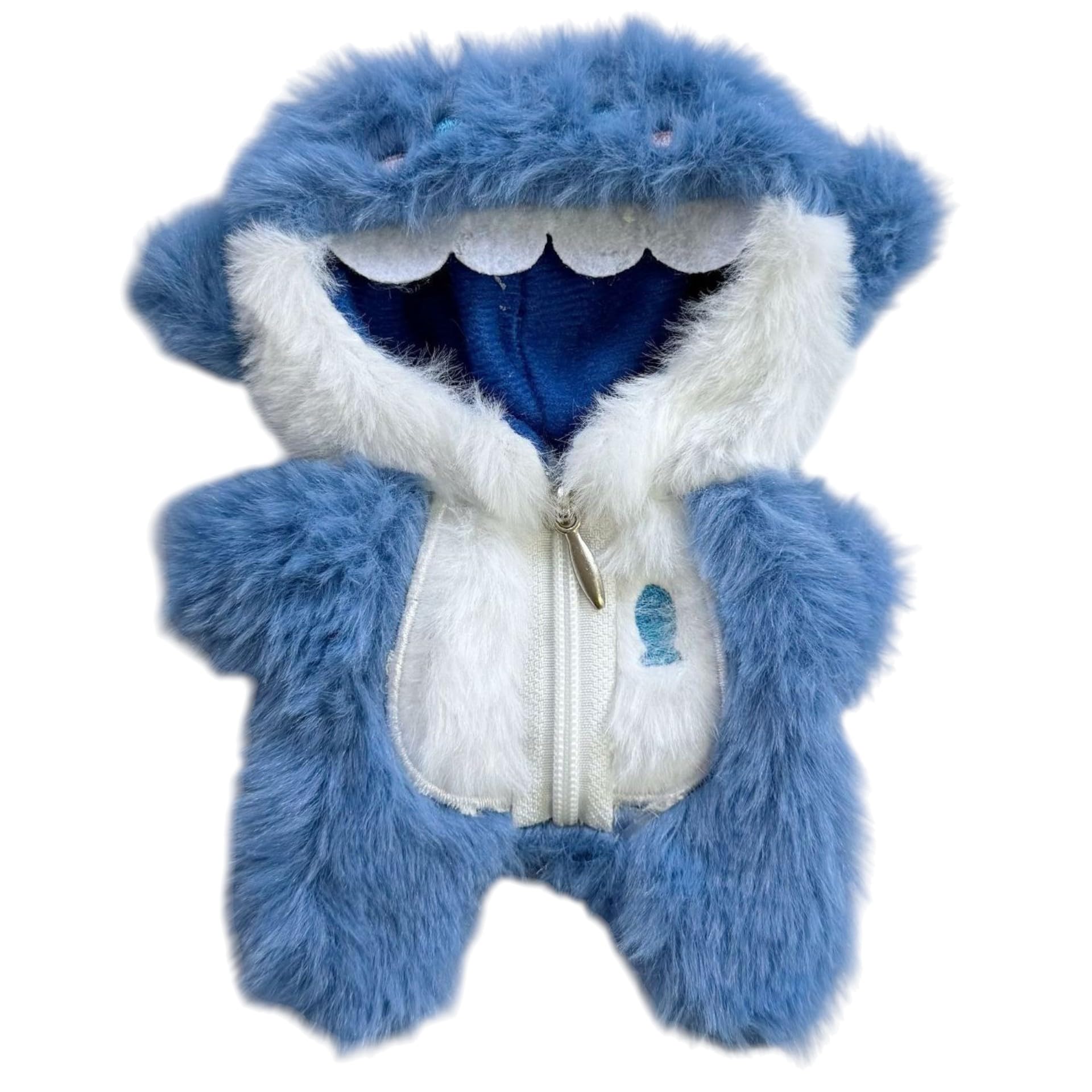 Amazon.co.jp: AXLUCE ラブブ 服 着ぐるみ ぬいぐるみ 服 (ブルーサメ