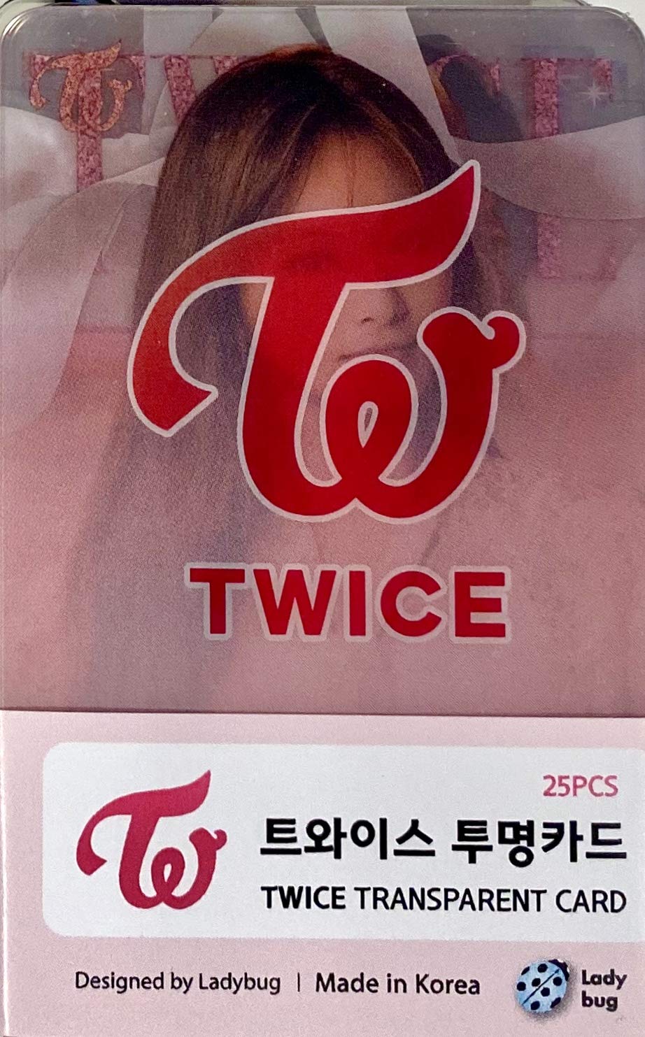 FANCY105 K-POP Group Transparent Photocards Set - 25P (Twice)