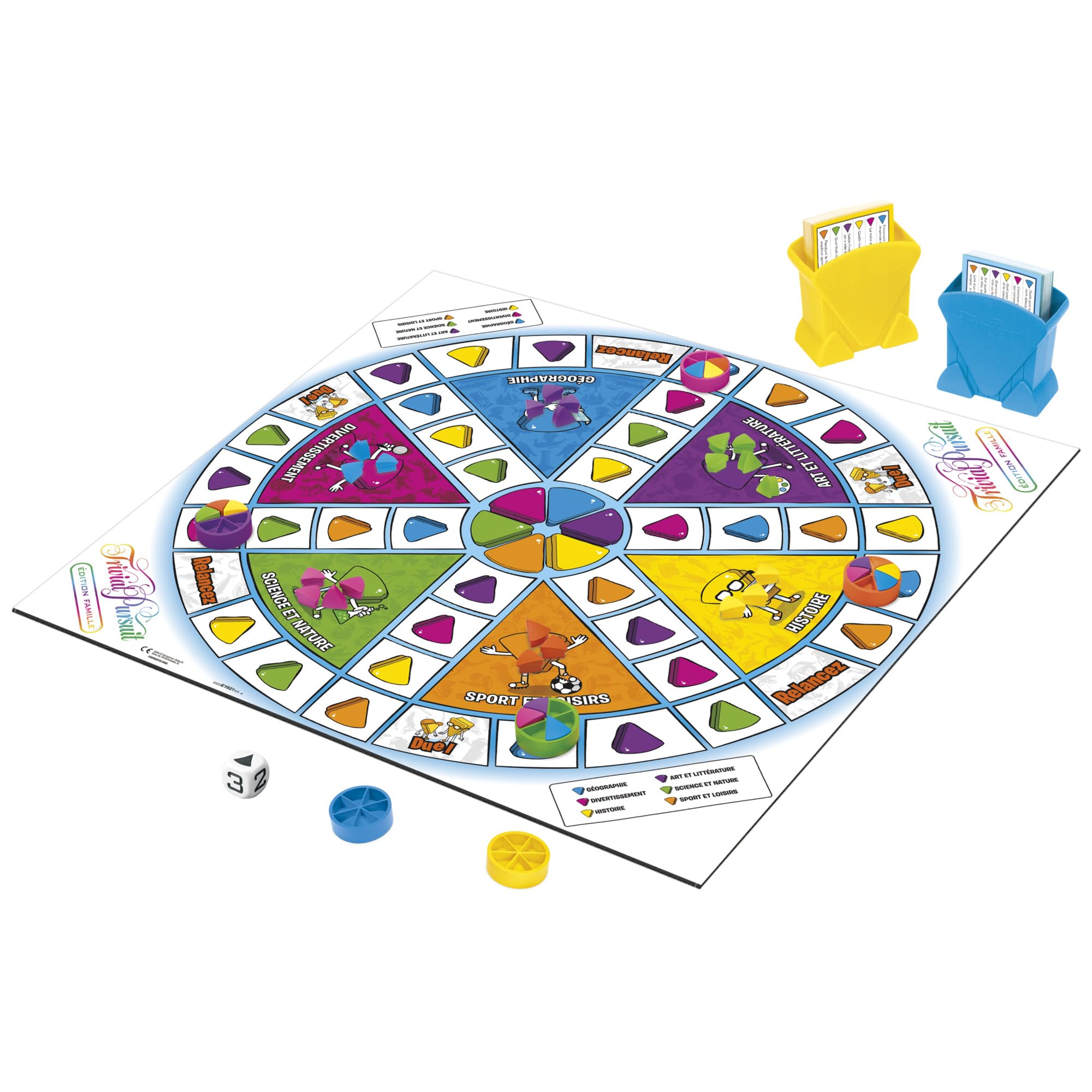 Trivial Pursuit - Juego de mesa Trivial Pursuit Familia - Juego de reflexión - Versión francesa