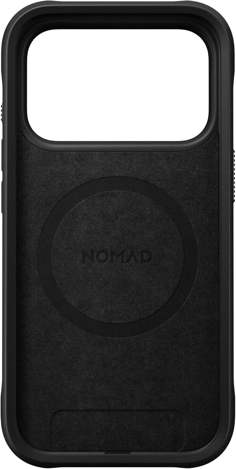 NOMAD Rugged Case Ultra Orange Compatible with iPhone 17 Pro Magsafe Charging, Phone Case Tactical Rugged for Every Adventure