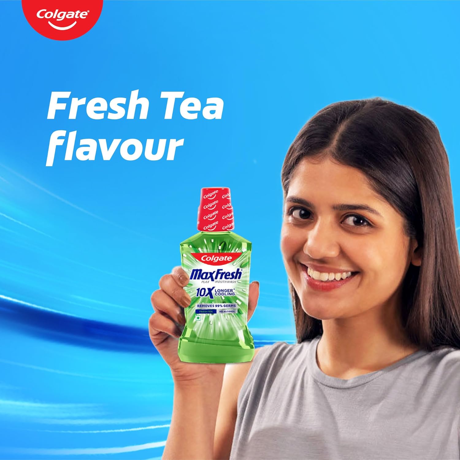 Colgate Plax Fresh Tea Mouthwash - 500 ml