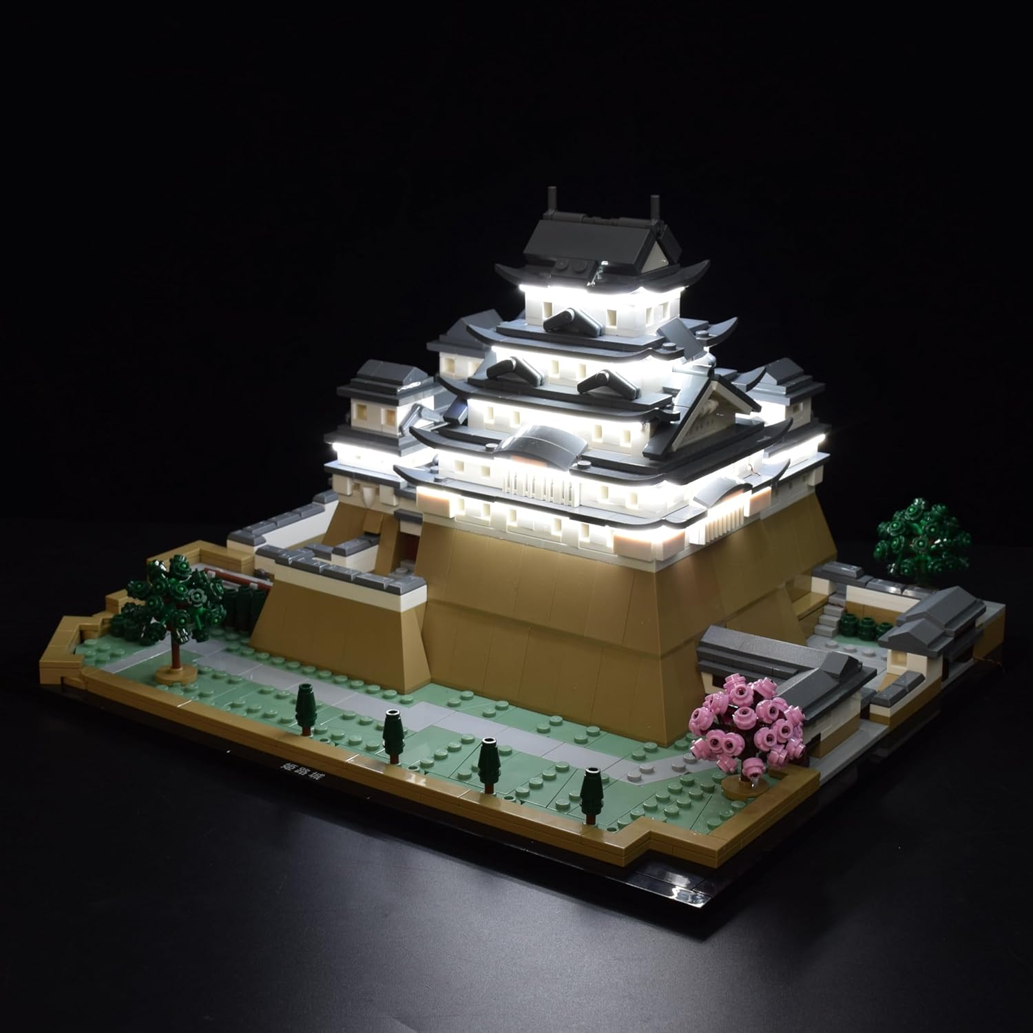 LightGo LED Lighting Kit Designed for Lego 21060 Himeji Castle Building Set - Not Include Model (Remote Version)