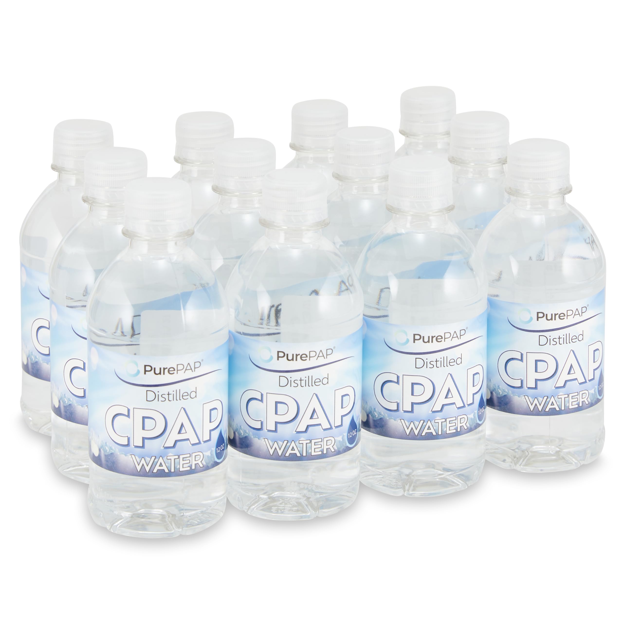 Buy PurePAP Pure Distilled CPAP Water 12Pack of 12oz Bottles