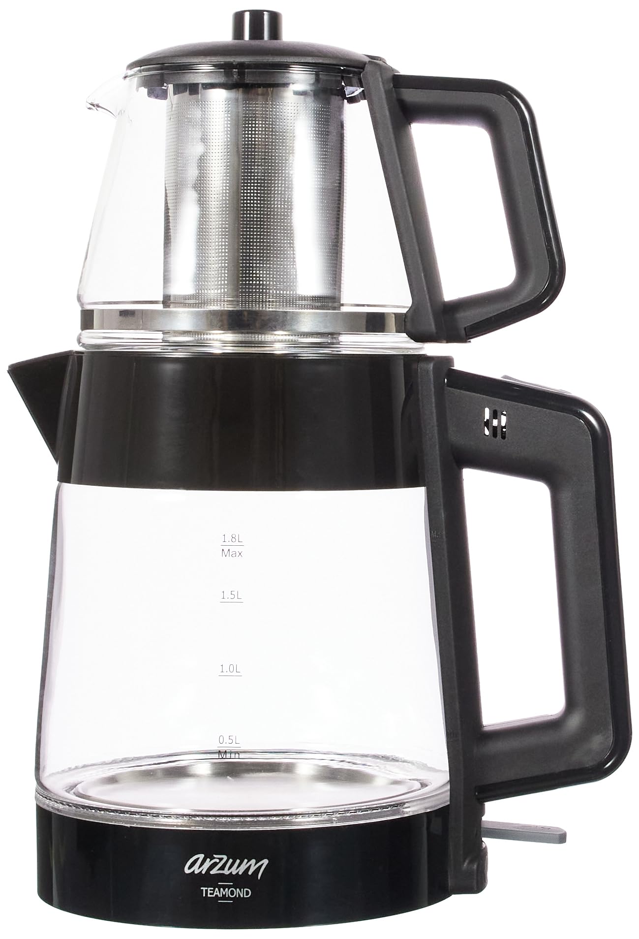 Arzum AR3136 Teamond Çay Makinesi, Siyah