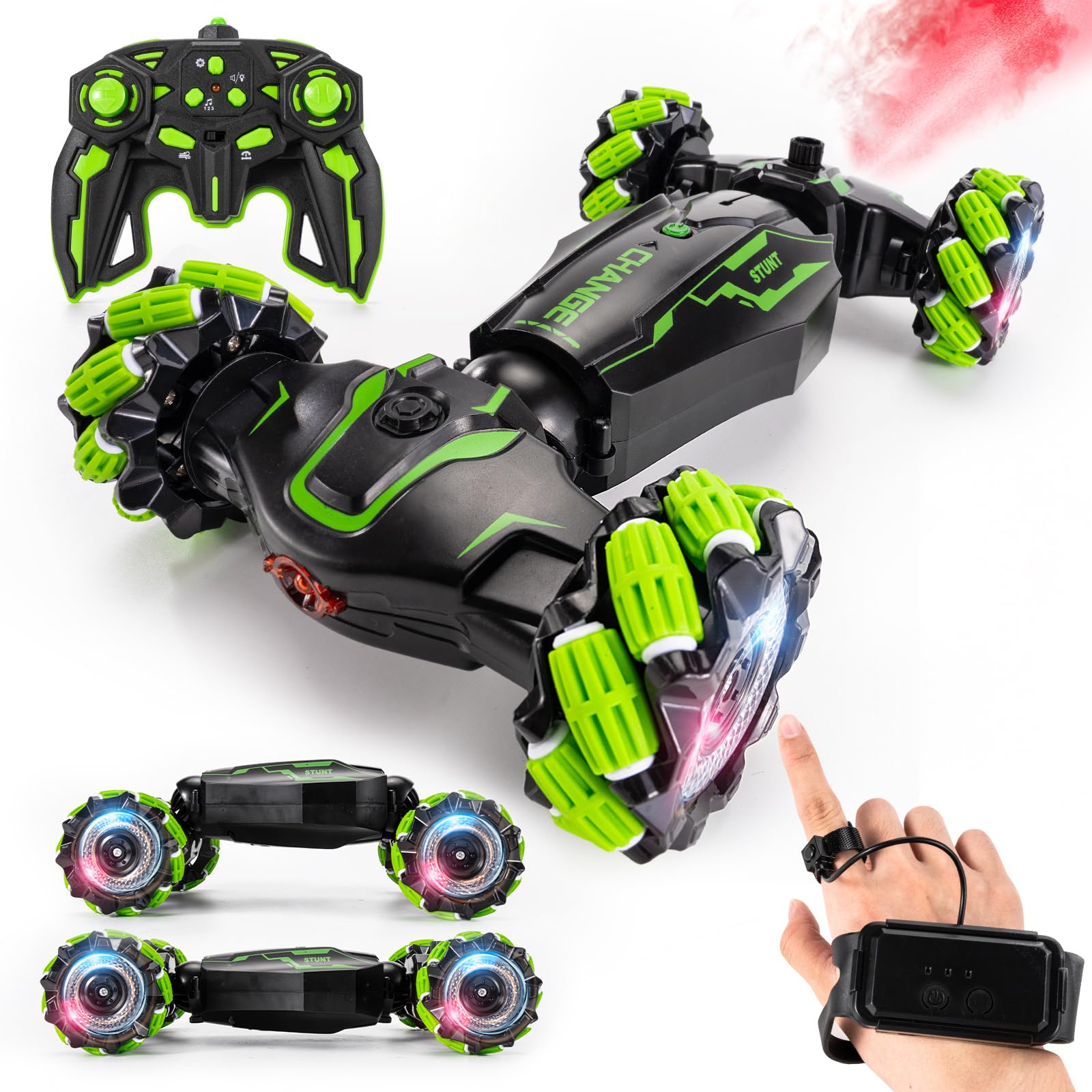 Amazon.com: TADOZIC 4WD Remote Control Gesture Sensor Car,Hand