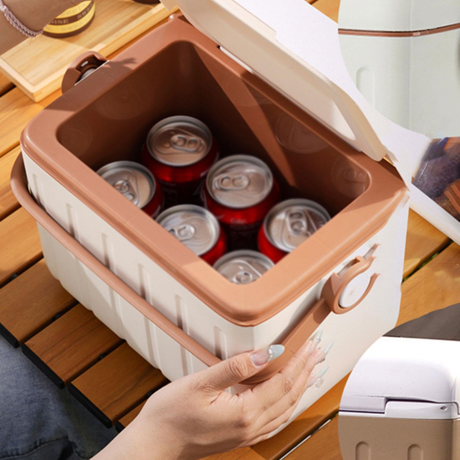 Nevera Portátil Aislada, Contenedor Versátil para Conservación de Frío/, Ideal para El Transporte Comercial de Alimentos, Artículos Deportivos Y