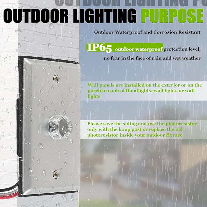 Sensor Fotocelda para Luces Exteriores 120V-277V miniatura 5