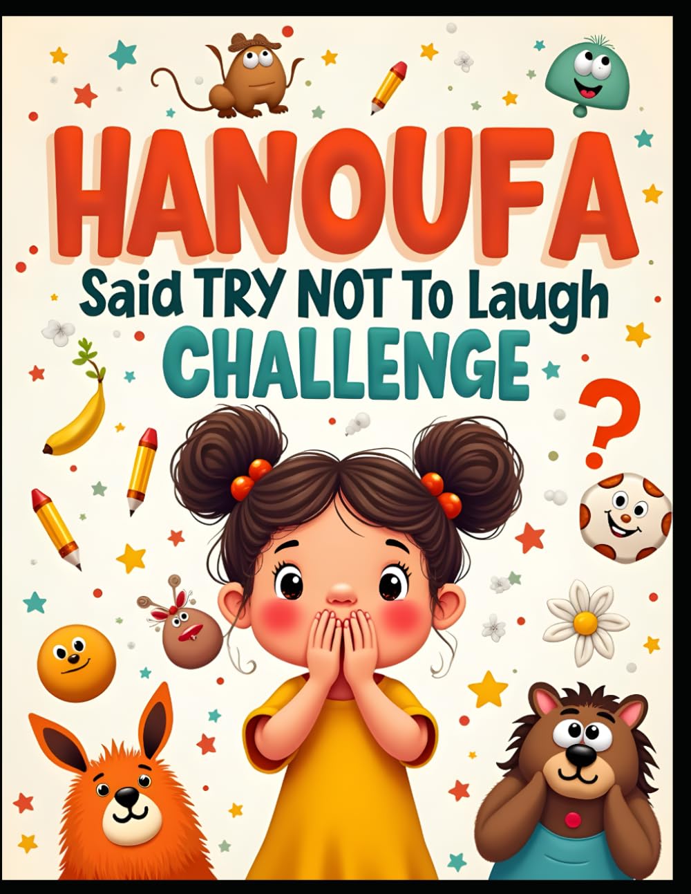 HANOUFA said TRY not‑to‑laugh challenge: A Hilarious Kids Joke Book Full of Giggles, Silly Challenges, and Family‑Friendly Fun!