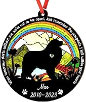 Vista 108 de Adorno de atrapasoles de setter irlandés personalizado, adorno de Navidad de Setter irlandés, regalo para perro amante, setter irlandés