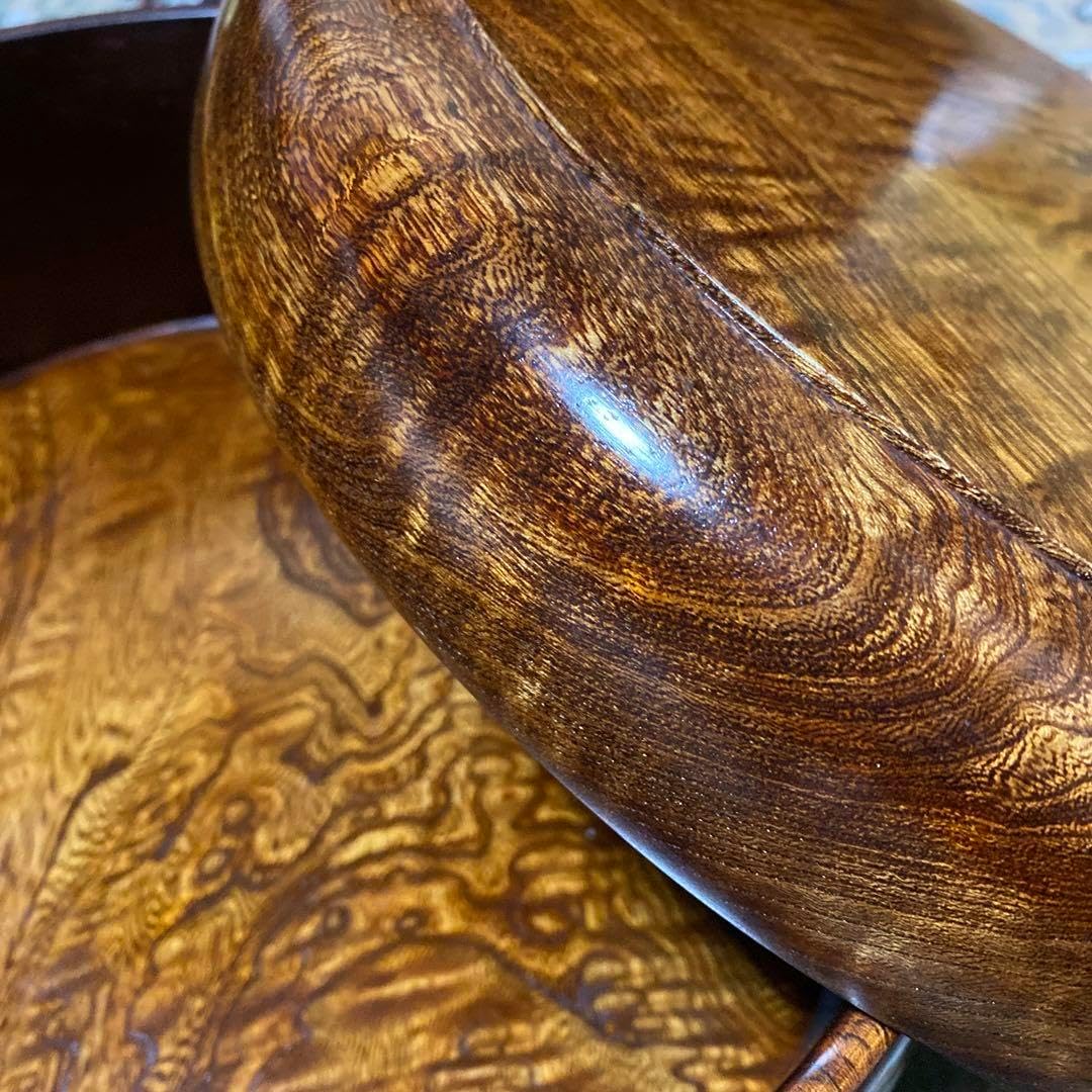 骨董品木目最高級品 ケヤキ 茶櫃 ちゃひつ 未使用 骨董品木目