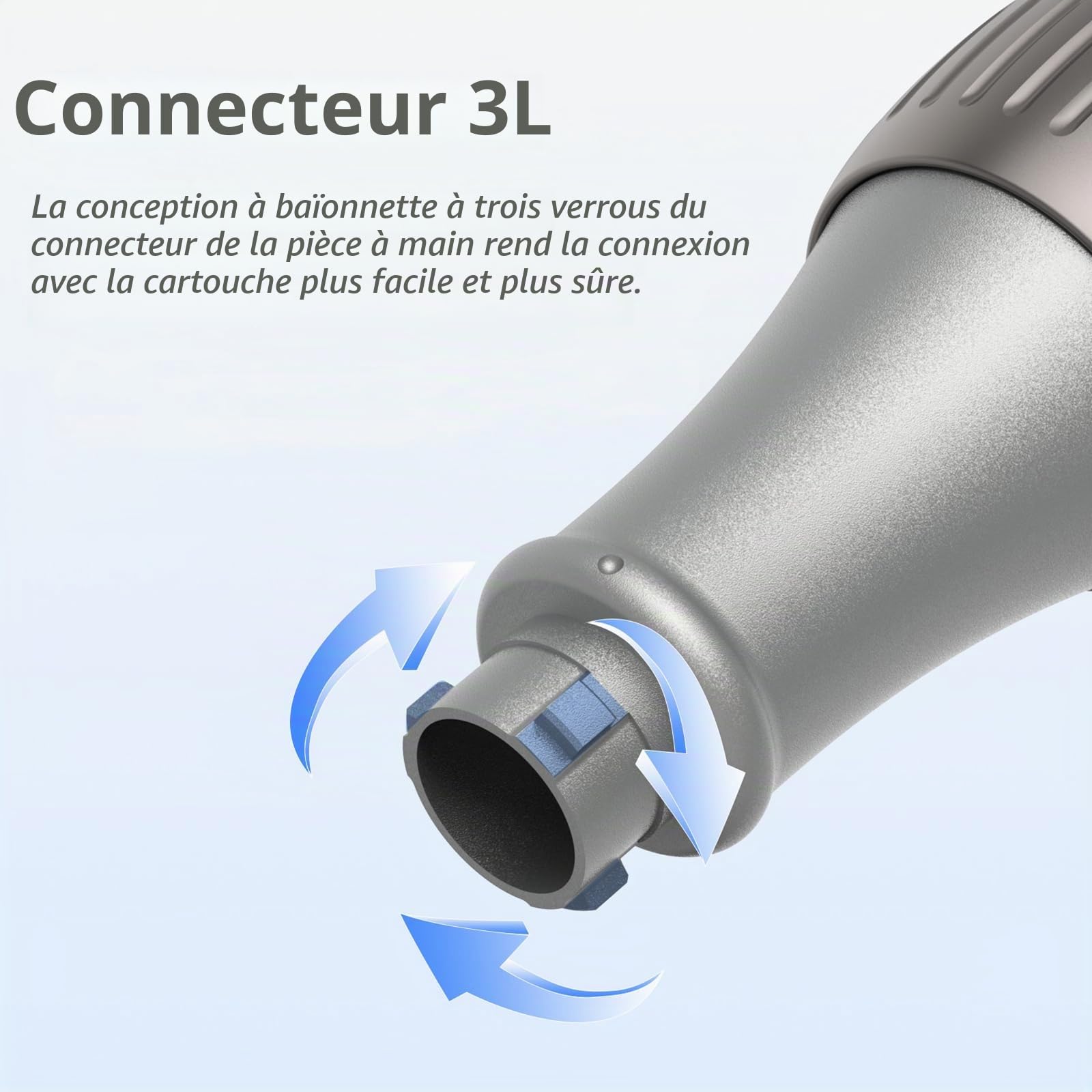 Dr.pen M8S Microneedling, Stylo de Microneedling Professionnel Sans Fil M8S, 6 Niveaux de Vitesse, Longueur Ajustable de 0,25 à 2,5 mm pour les Soins de la Peau, Inclus 22 Cartouches