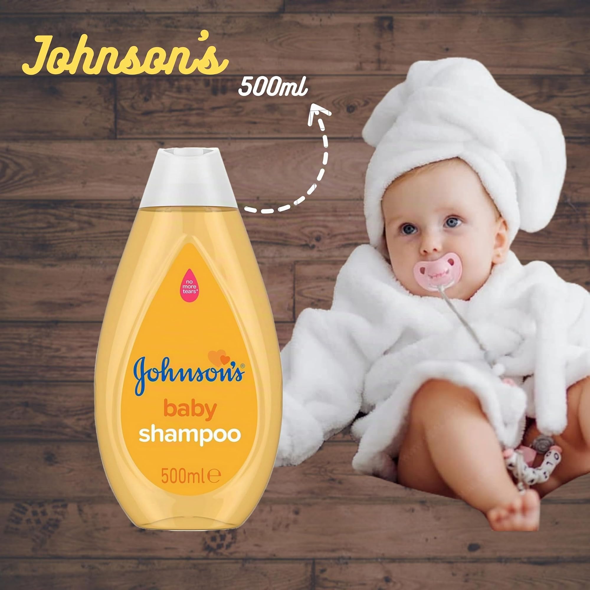 Johnson's Baby Bath Time Bundle & Baby Cotton Buds 200: Sanfte tägliche Pflege Babyshampoo, Babyöl, Babylotion, Babypuder & Babybadewanne Set Komplette Pflege für die zarte Haut Ihres Kleinen