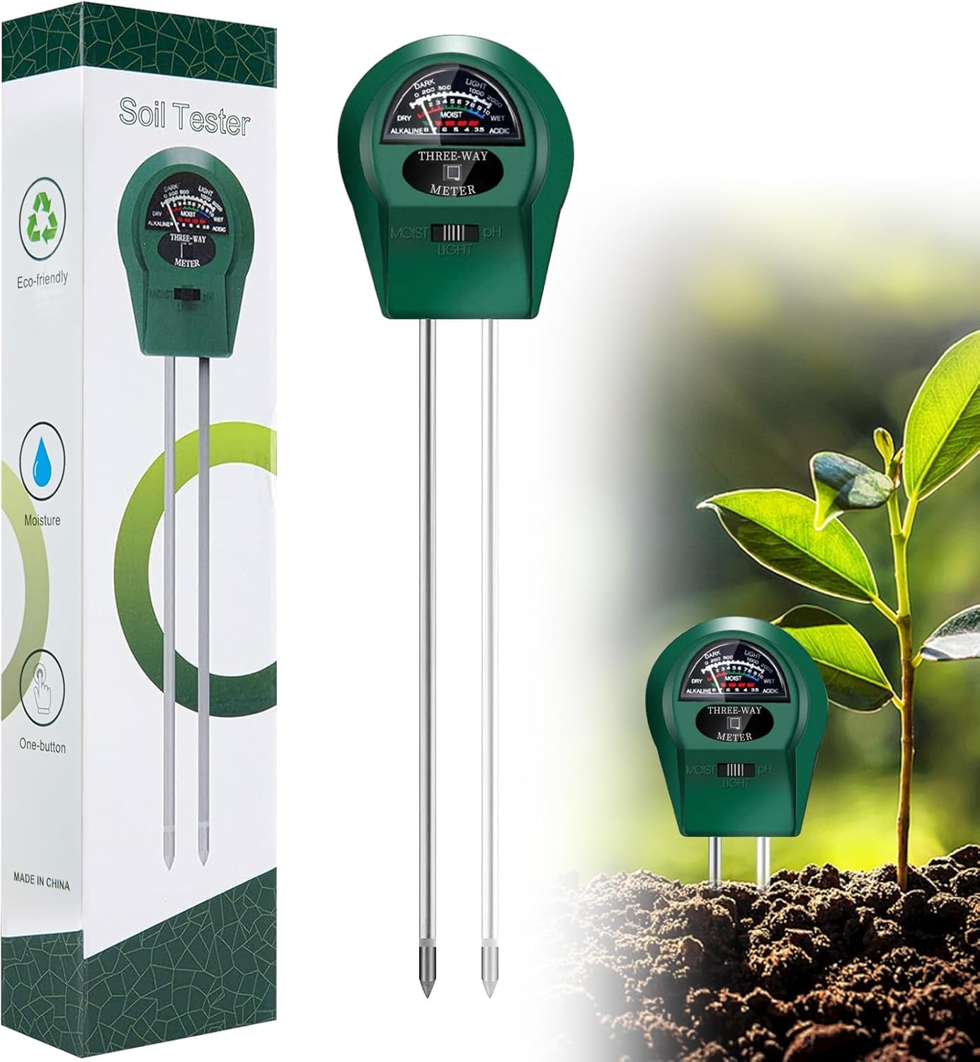 Sensores de humedad para plantas