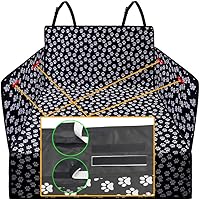 Vista 2 de Forro de carga para maletero de perro para mascotas, funda de asiento Oxford para automóvil, SUV, tapete impermeable para perros y gatos, accesorios