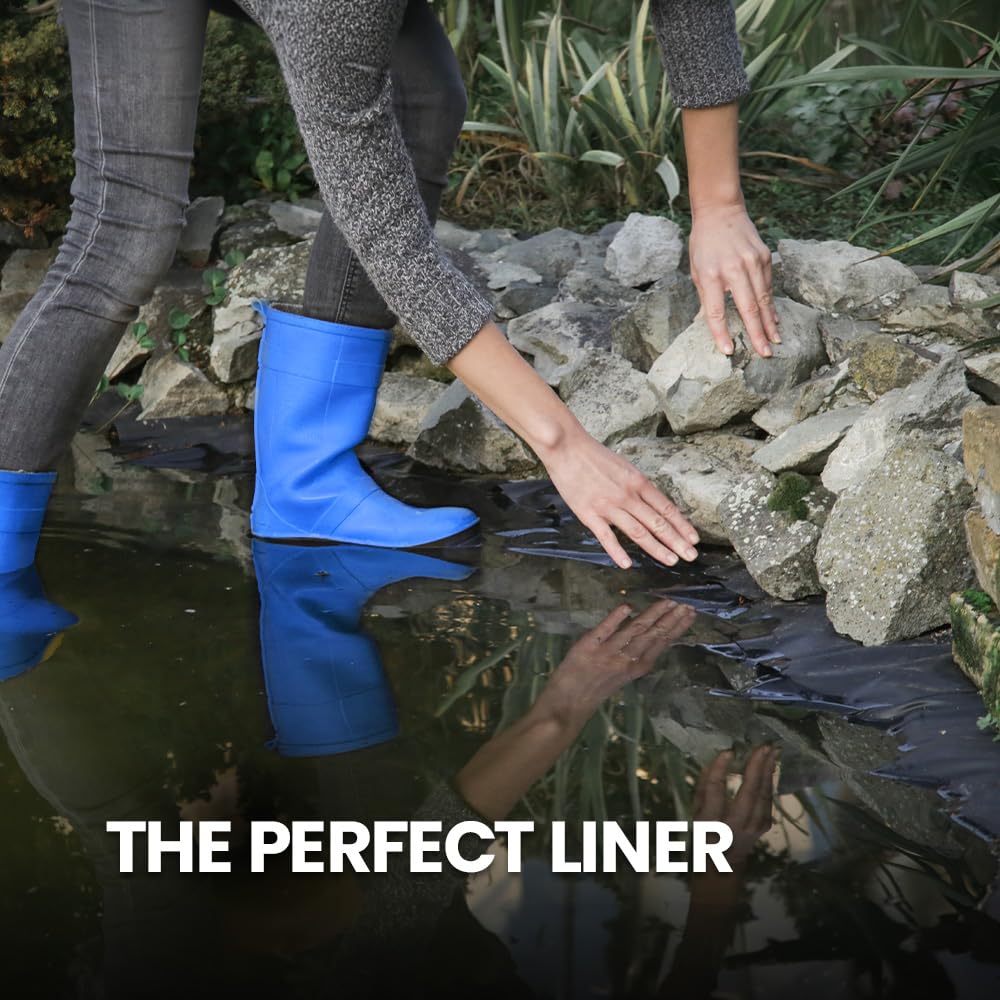 Swell UK 2.5m x 2.5m Pond Liner | 25 Year Guarantee | HDPE | UV Resistant | Garden Fish Ponds — view 10