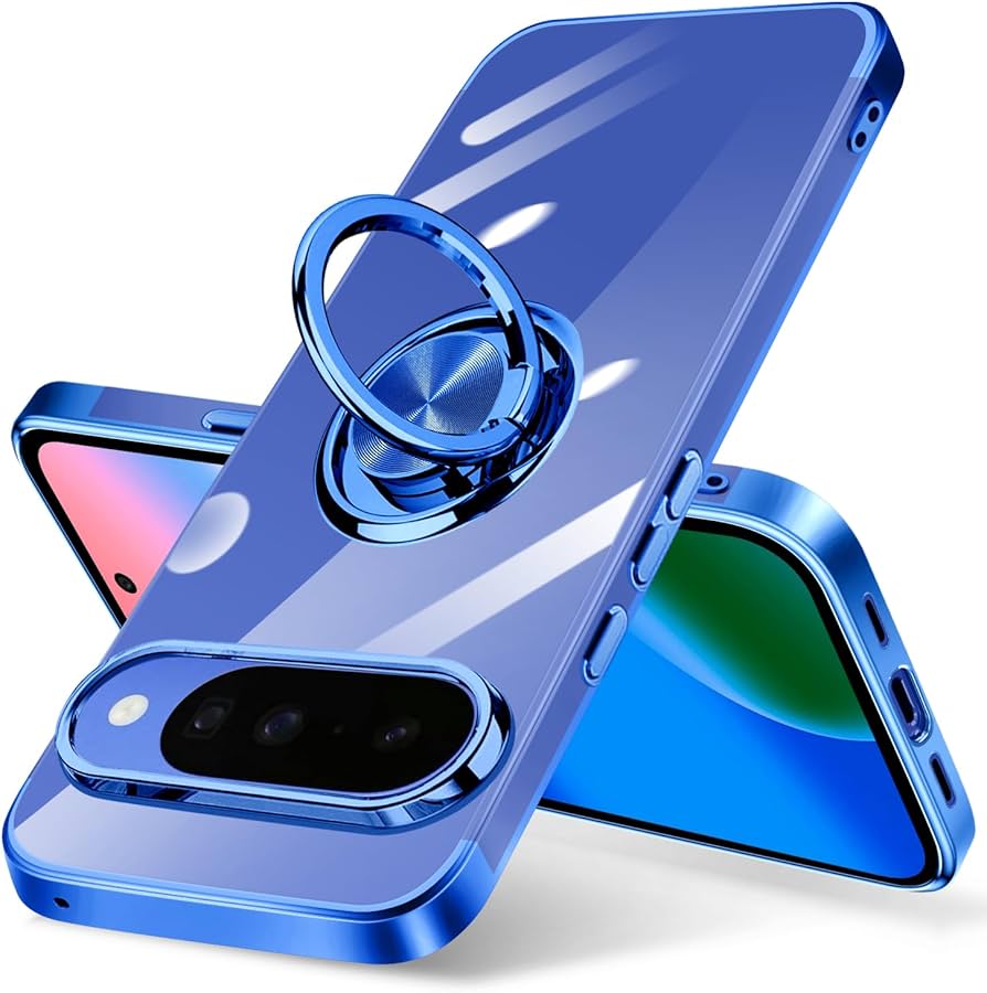 Amazon.co.jp: Google Pixel 10 / 10 Pro ケース リング付き クリア