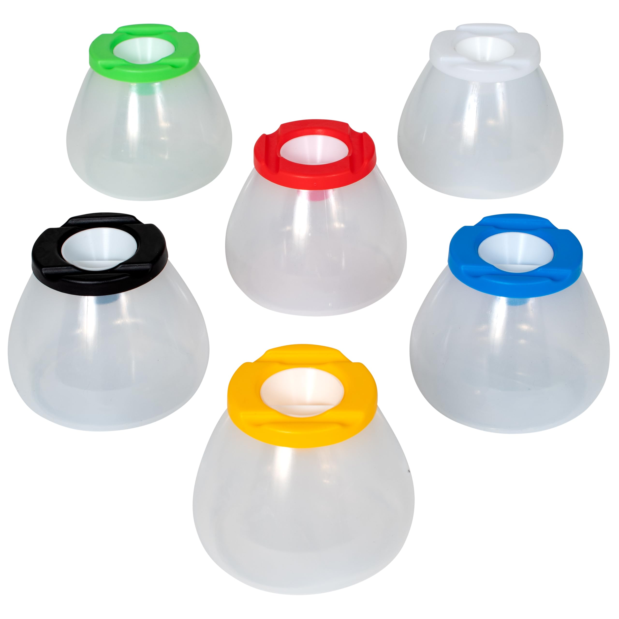Learning Advantage Ready 2 Learn No Spill No Tip Paint Pots, 3.75-inch x 3.5-inch, Assorted Colors, Set of 6 (CTUCE10002)