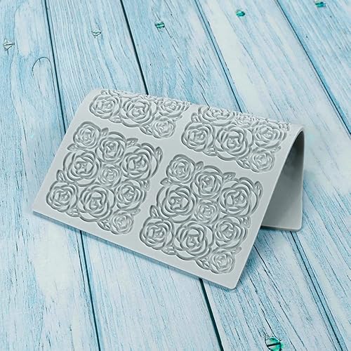 Miniatura 9 de Moldes de silicona de chocolate 3D huecas de hojas de plumas para fondant, molde geométrico para dulces, decoración de pasteles para cupcakes,