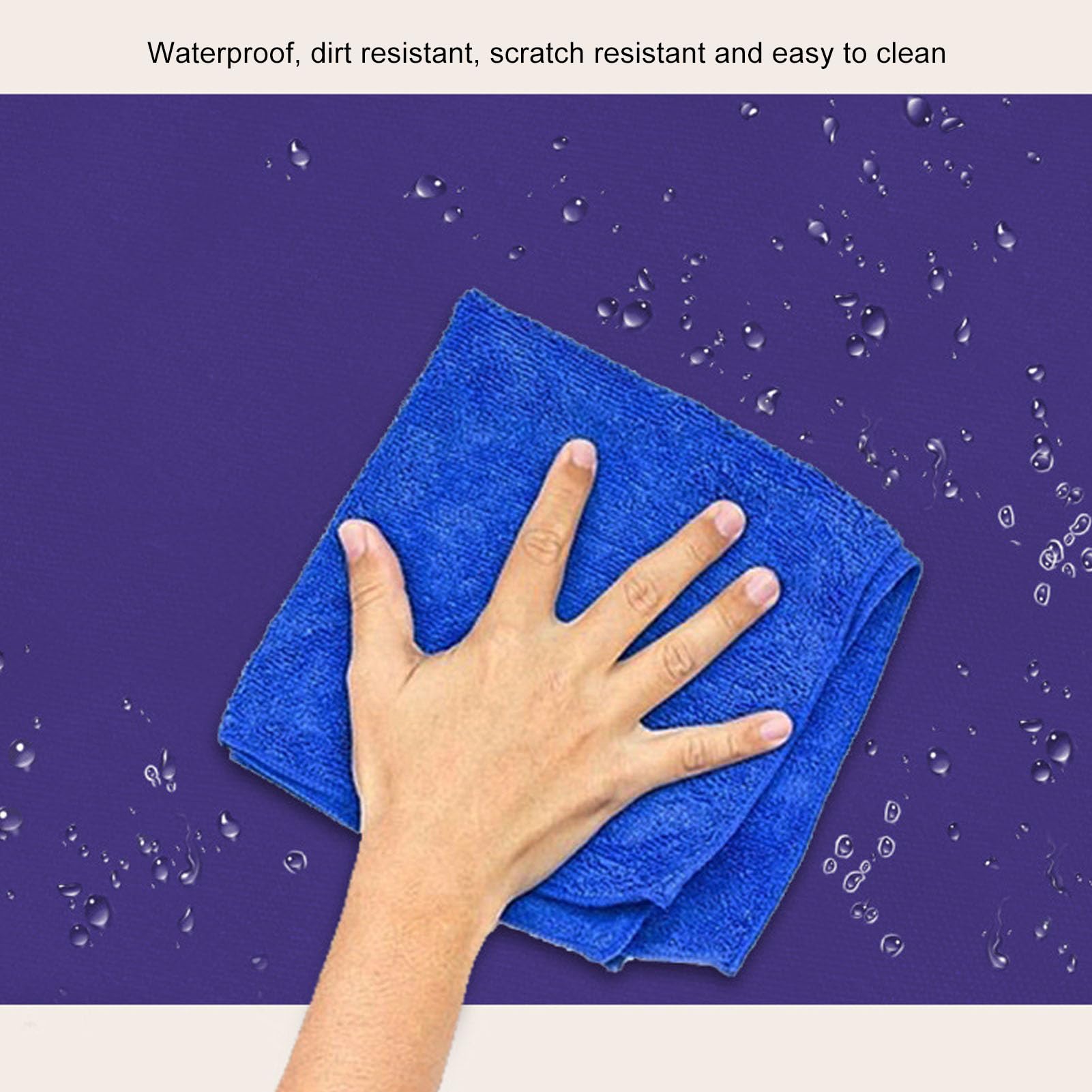 Tapete para cinta de correr a prueba de golpes de PVC, tapete de fitness de 4 mm de grosor, antideslizante, para estabilidad, protección del suelo, 90 x 200 cm