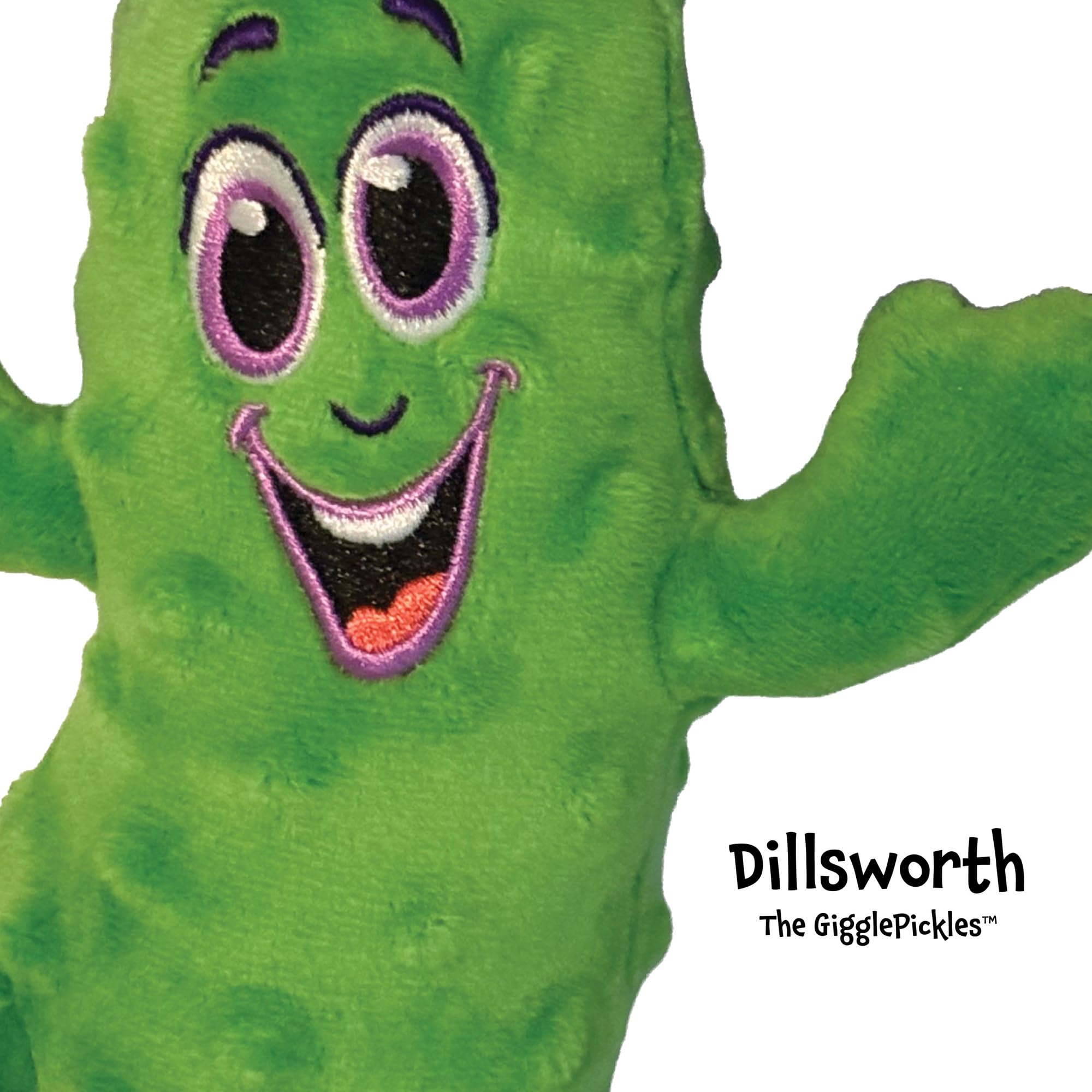 Amazon.com: The GigglePickles Dillsworth 6” Plush Pickle - Shake