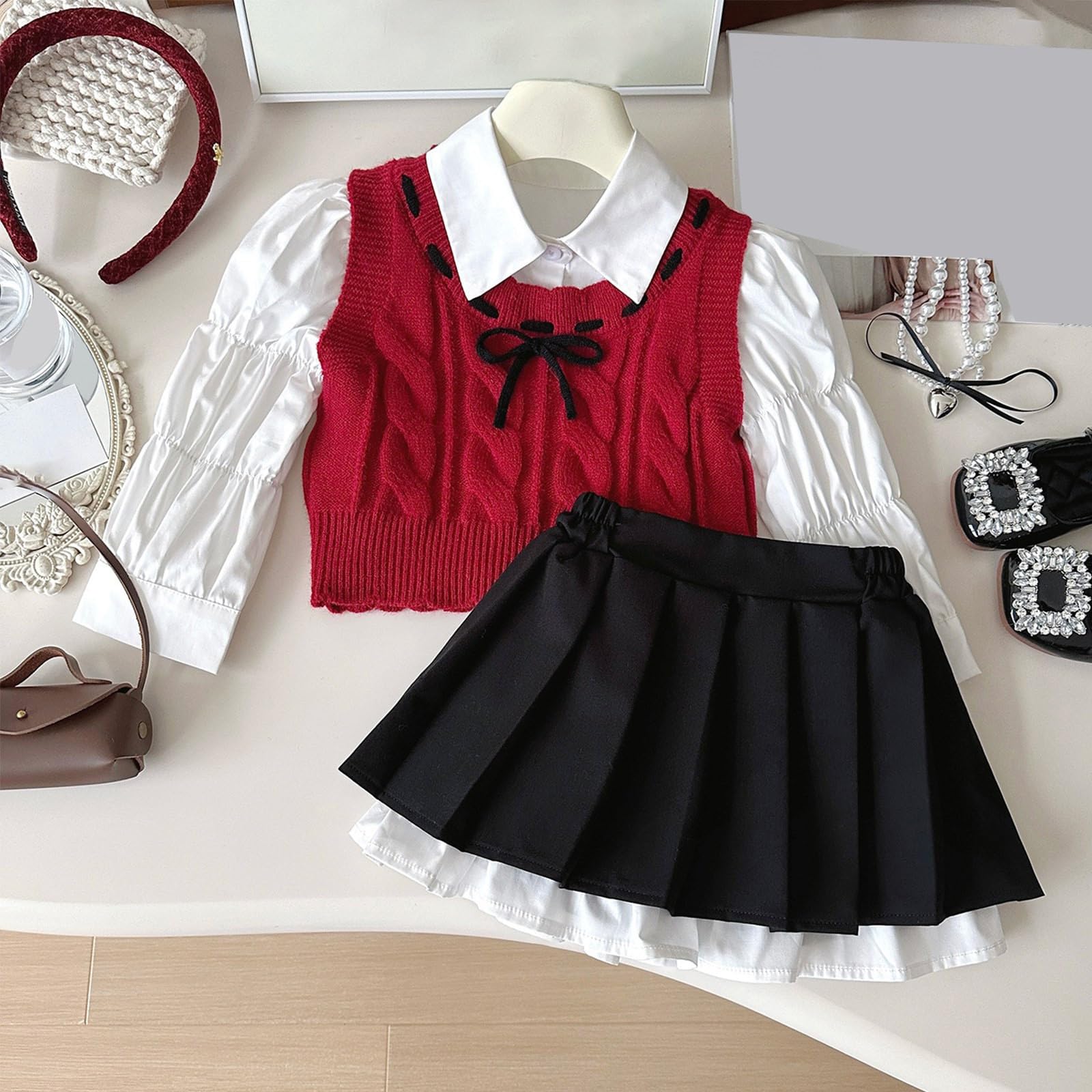 Ropa infantil para niñas,bonito traje deportivo Conjuntos de Pantalones y Camisetas niñas Moda Ocio dos Piezas Conjunto deportiva informal dulce a la bebé niña
