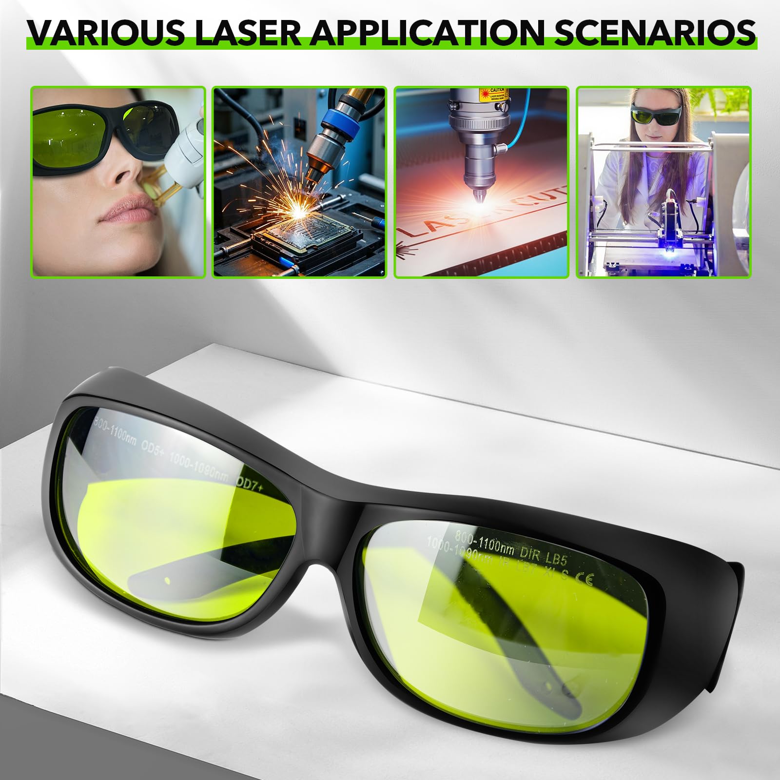 TRQWH Welding Glasses Auto Darkening Safety Goggles Solar True Color Welder Glasses Eyes Protective PC Lens Welder Mask Welding Helmet for TIG MIG ARC Weld Plasma Cut Grinding