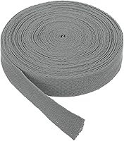 Vista 185 de PATIKIL Cinta de sarga de algodón de 1 pulgada, 50 yardas, cinta de algodón, cinta de encuadernación al bies, cinta de espiga para costura, Verde