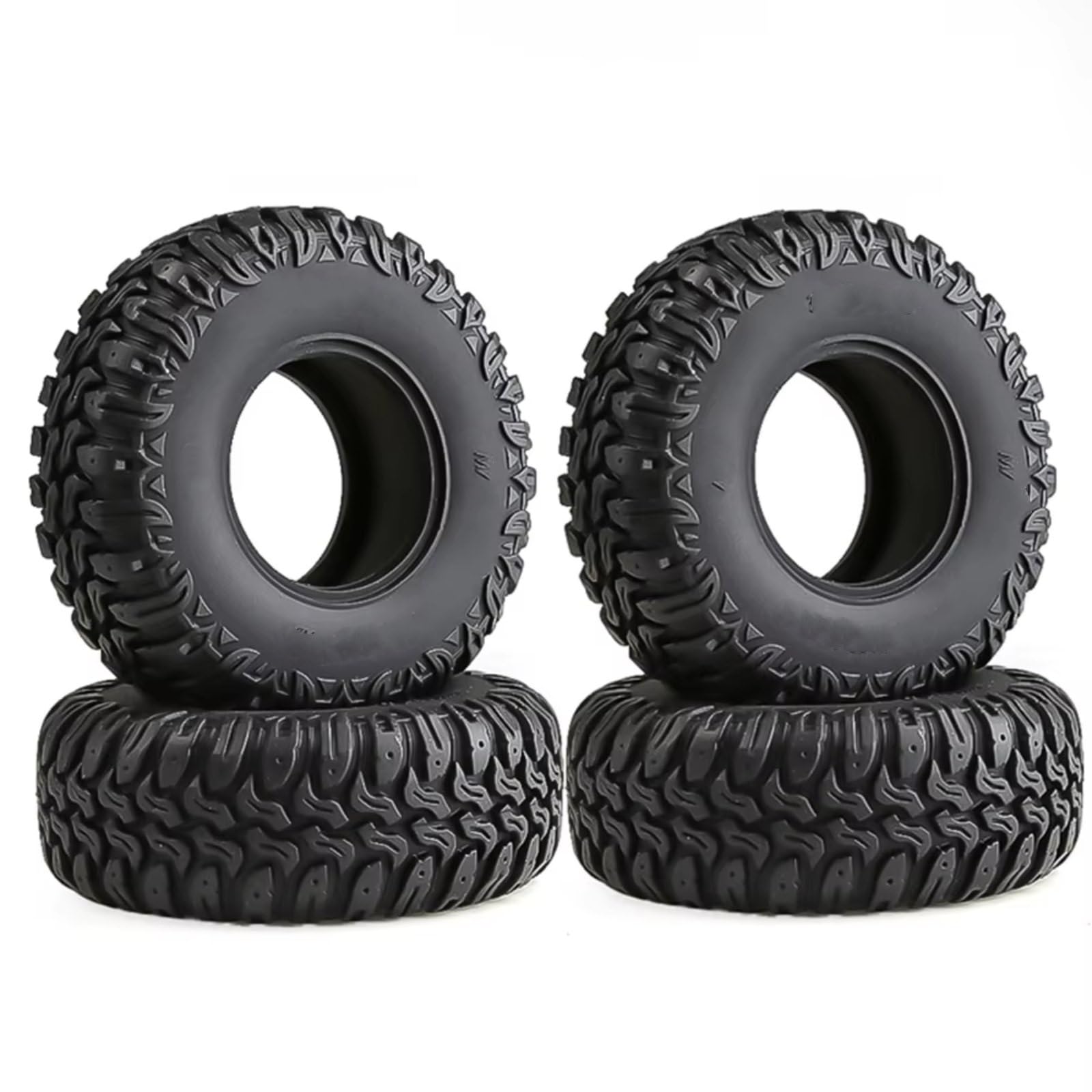 Compatibile Con Traxxas Per TRX4 D90 Per Axial Per SCX10 Per Redcat 1/10 Ricambi Per Auto RC Crawler 4 Pneumatici In Gomma Da 105 Mm 1.9 Pneumatici