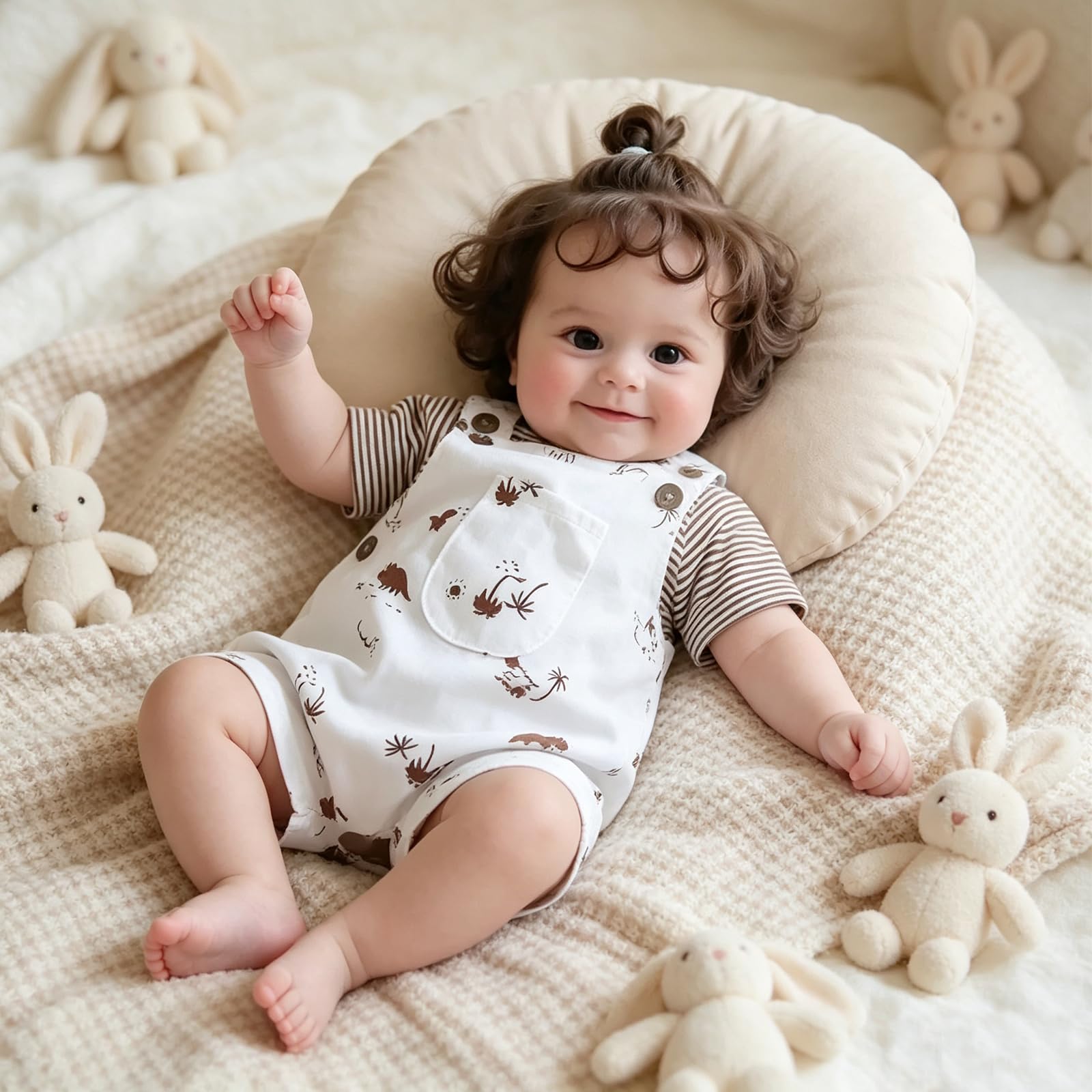 50 cm Realistische sitzende Reborn-Baby-Mädchenpuppe mit weichem Baumwollkörper, Neugeborenenpuppe mit großen wachen Augen, Spielzeug & Sammlergeschenk für Kinder ab 3 Jahren