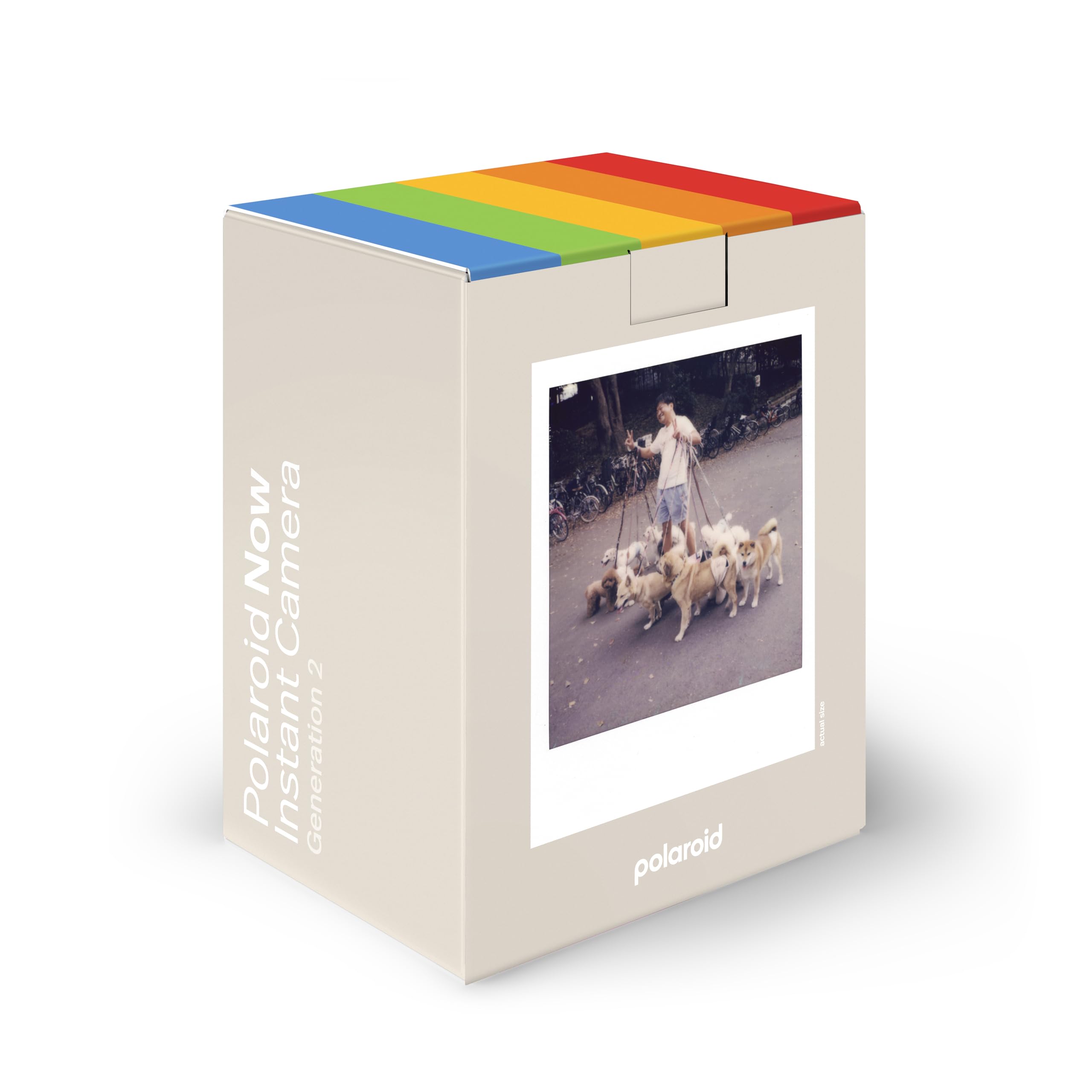 Polaroid Now 9130 Aparat błyskawiczny typu I Vintage biały