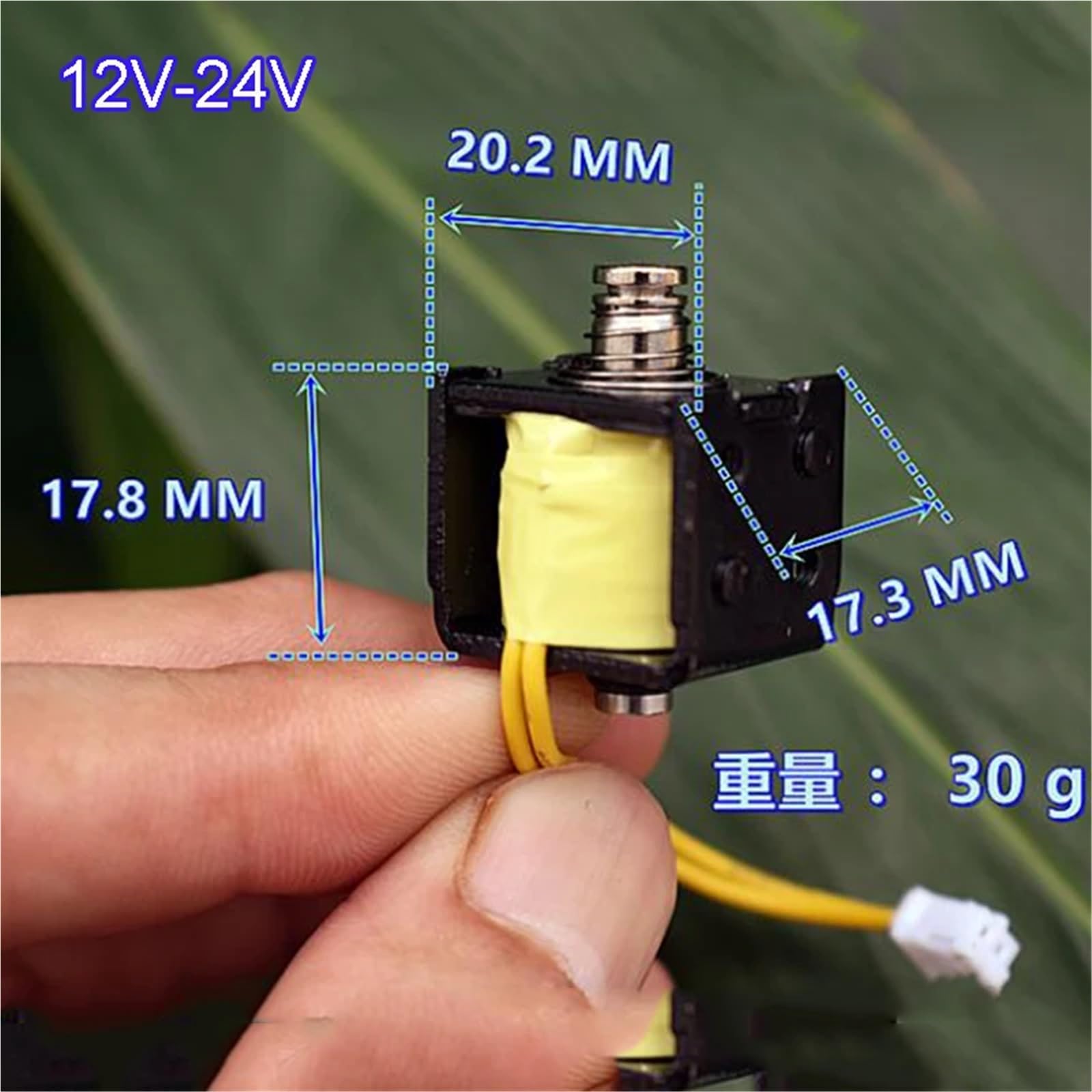 1 pz Micro Elettromagnete 3V 6V 12V 24V Mini Solenoide Magnete Elettrico Push Pull Telaio Aperto Tipo Passante(3V-6V)