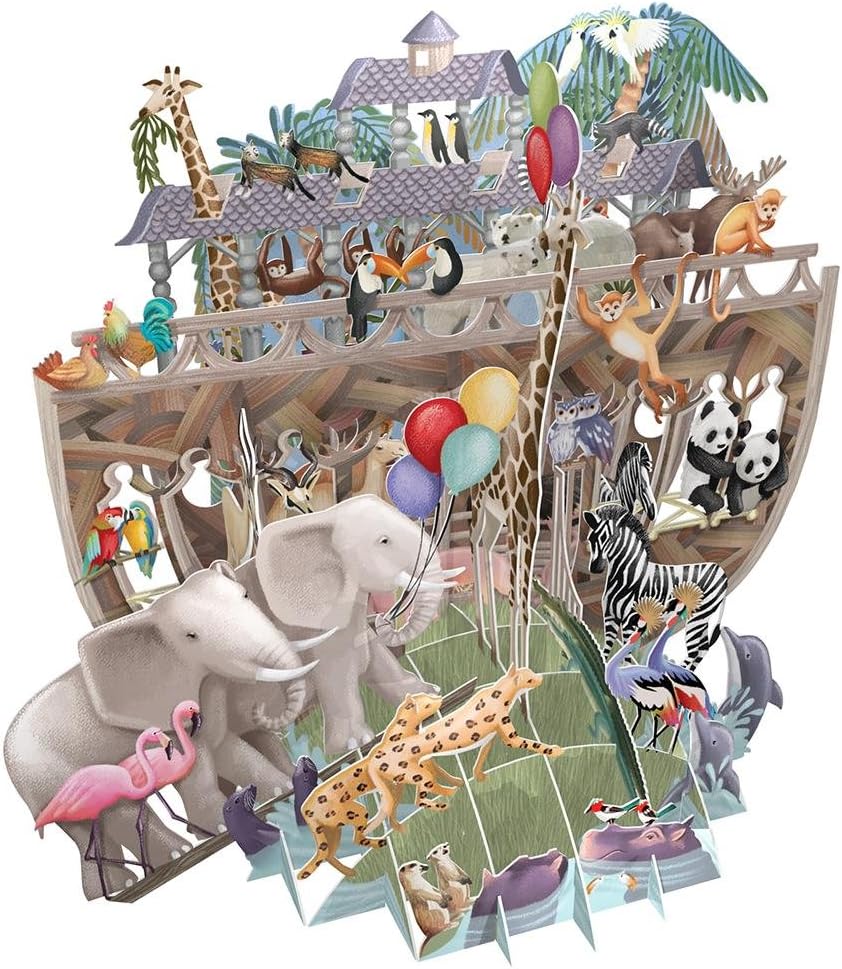Extreme Laser Cut Greeting Card - Top of the World - NOAH'S ARK