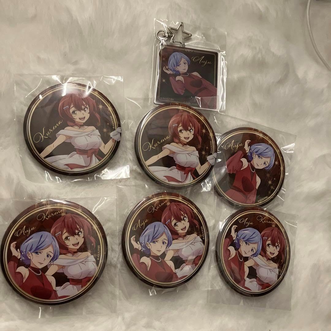 エイティシックス オンラインくじ クレナ アンジュ 缶バッジ