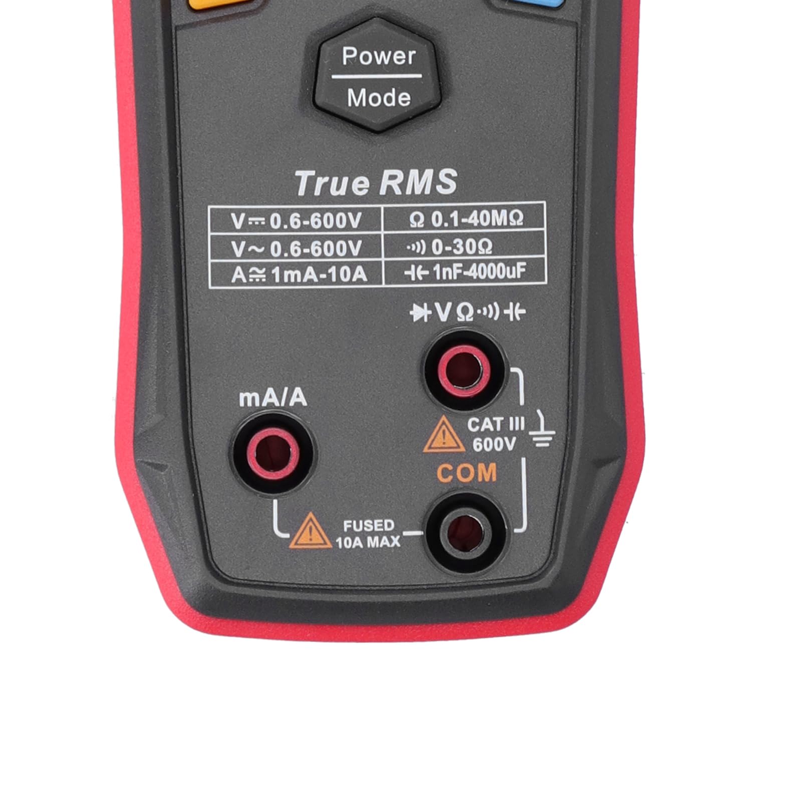 Changor Multímetro Digital True RMS, Rango Automático Inteligente con Protección contra Quemaduras para Pruebas y Mantenimiento Eléctricos