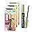 HEROINE MAKE by KISSME Smudge Proof Mascara Black, Volume and Length by Defining Fiber for Long and Curl Eye Makeup for Women, Tubing Mascara Made in Japan, Black, 3 EA