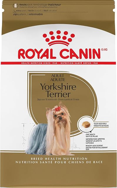 Royal Canin Yorkshire Terrier Aliments pour chiens secs adultes, 10 Sac en lb