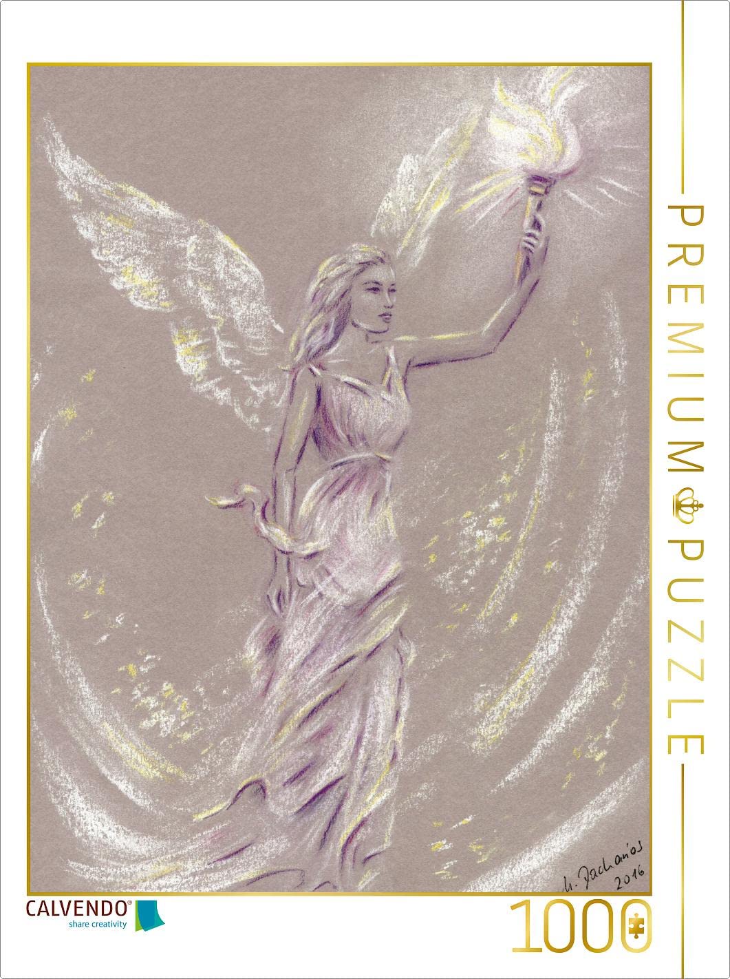 CALVENDO Puzzle 1000 Teile „Engel – Lichtboten Für Die Seele“ – 48x64 Cm, Hochwertige Qualität Aus Europa