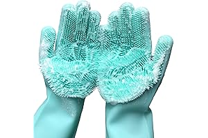 Silicone Dishwashing Gloves with Scrubber: The Perfect Dishwashing Solution