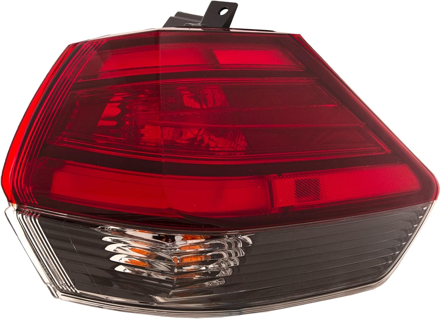 HEADLIGHTSDEPOT Outer Tail Light Compatible With Nissan Rogue 2017 Right Passenger Side Rear Tail Lamp