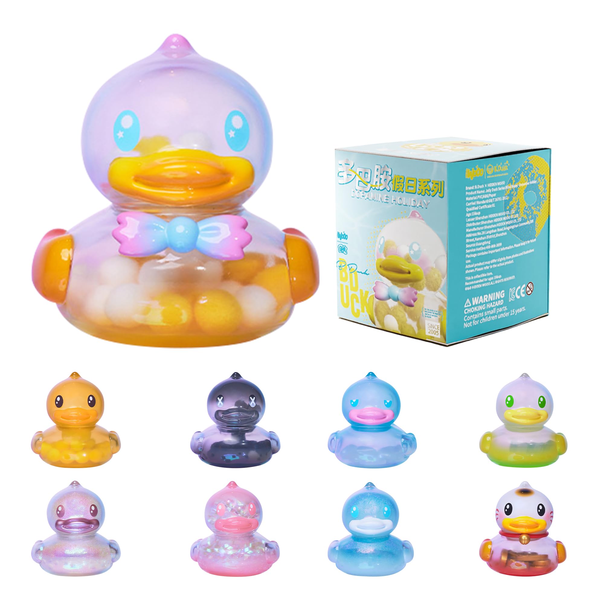 Amazon.com: B.Duck Blind Box Figure, 1 Random x Hidden Wooo