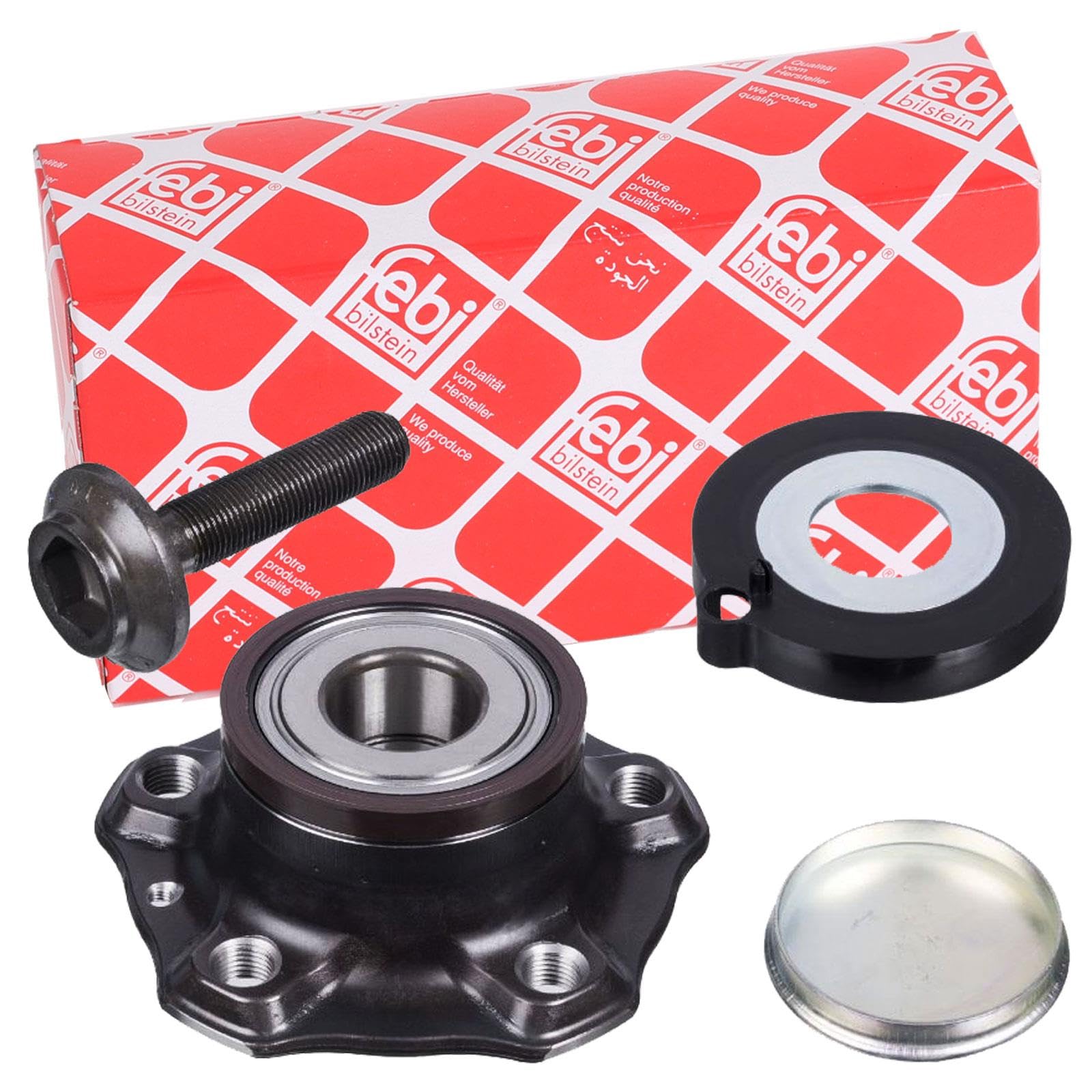 FEBI BILSTEIN Mozzo ruota 36650 | Compatibile con: AUDI A4 B8, A4 B8 Avant, A5, A5 Cabriolet, A6 C7
