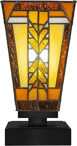 Miniatura 7 de Toltec Lighting 52-MB-9596 Luna - Lámpara de mesa (1 luz, pantalla o cristal)